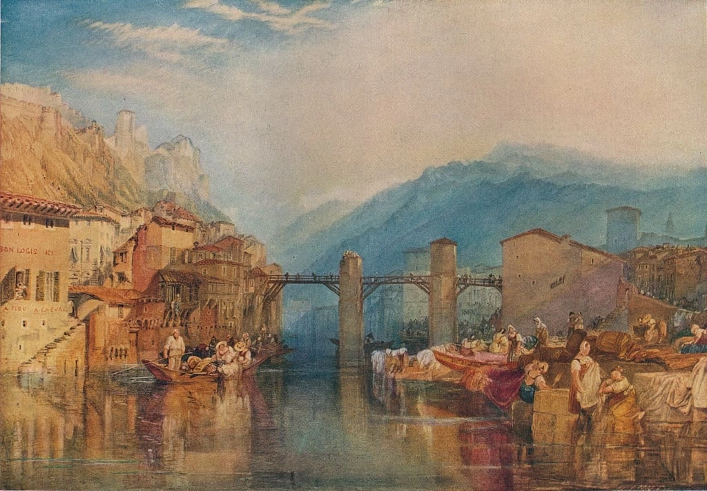 Il ponte di Grenoble, 1824